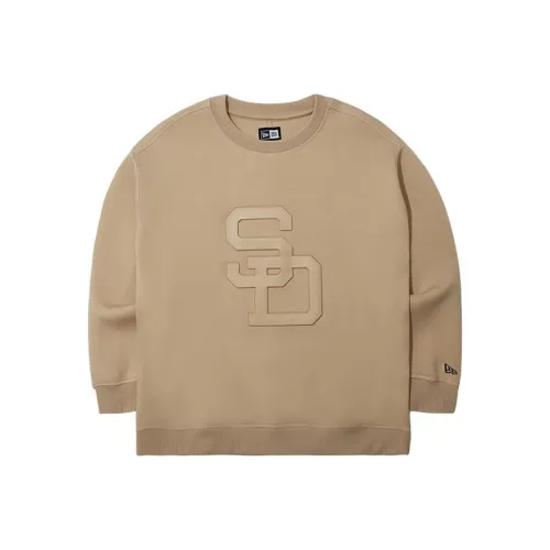 New Era x MLB SS24 Saint Diego Priest Team Sweatshirt Women's Khaki