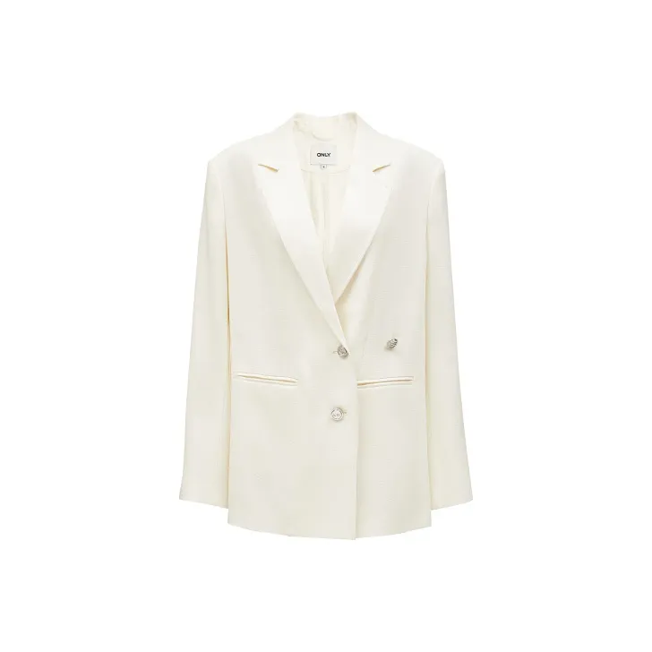 ONLY Business Suits Women's White Asparagus-0