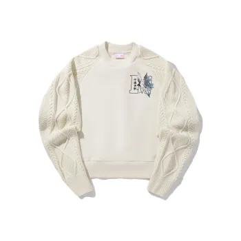 LiNing x MEDM Sweatshirt Women's Xuan Paper White