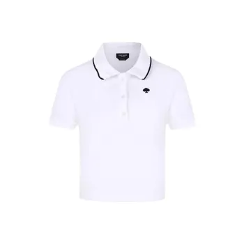 Kate Spade SS25 Polo Shirt Women's Fresh White