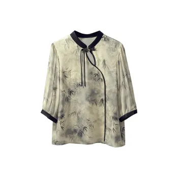 Cypress House Shirt Women's Bamboo Ink Black