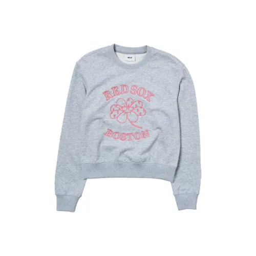 MLB Boston Red Sox Sweatshirt Women's Gray