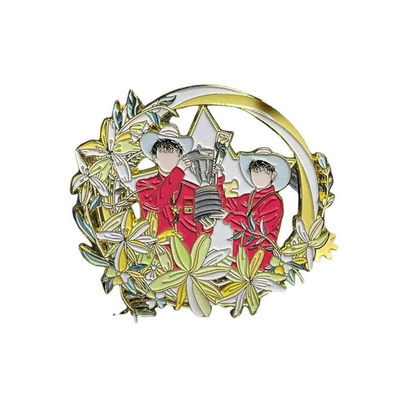FEIERDUN Table Tennis Souvenirs Badges Unisex-21