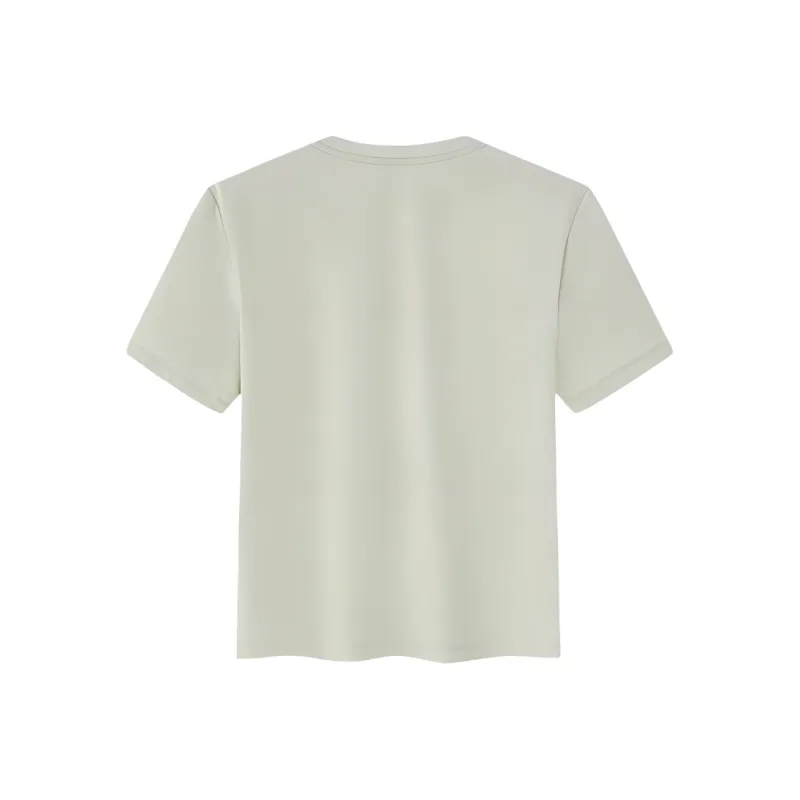 Erke Life Collection T Shirt Women's Gravel Green-1