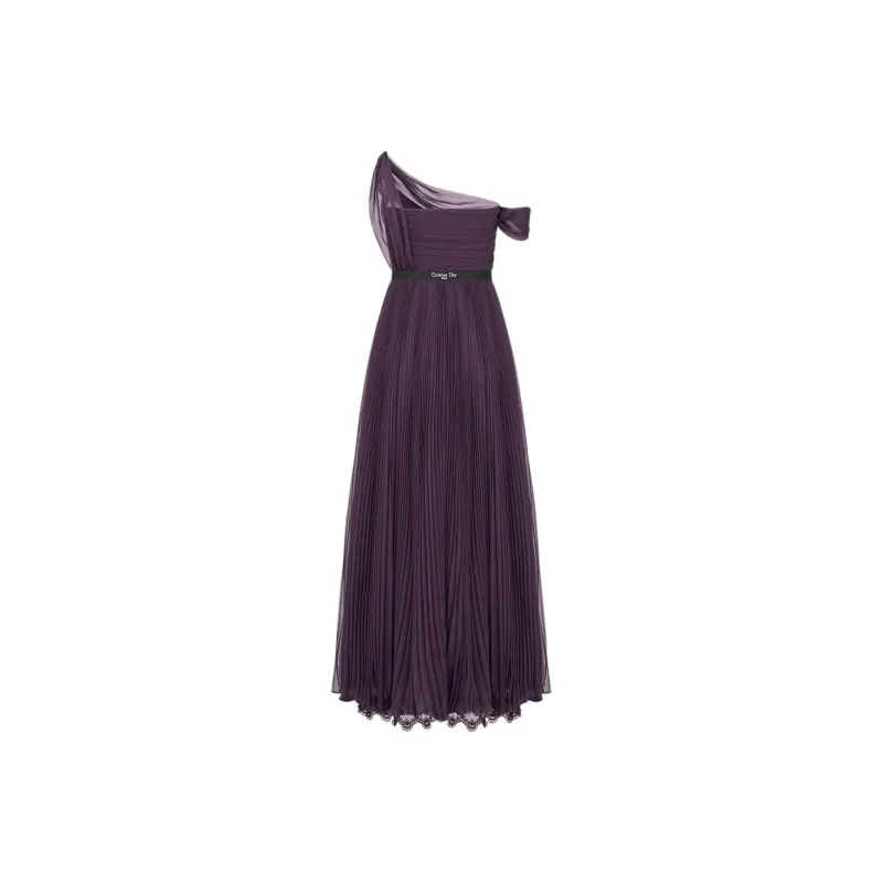 DIOR Sleeveless Dress Women's Purple-1