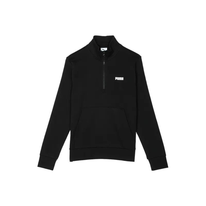 PUMA ESS HALF ZIP TR Sweatshirt Women's Black-0