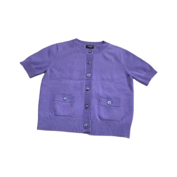 CHANEL 22P Cashmere Sweater Women's Lavender