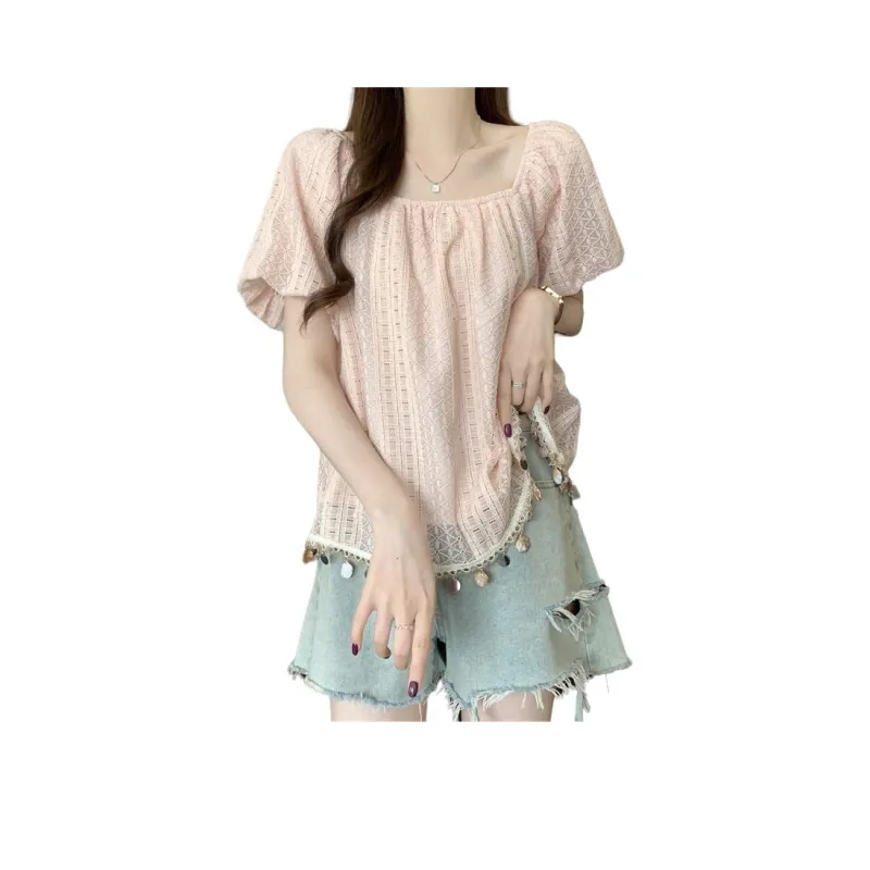 Mu Xiao Xin Chiffon Shirt Women's-3