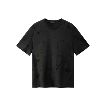 CAISEDI T Shirts Men Black
