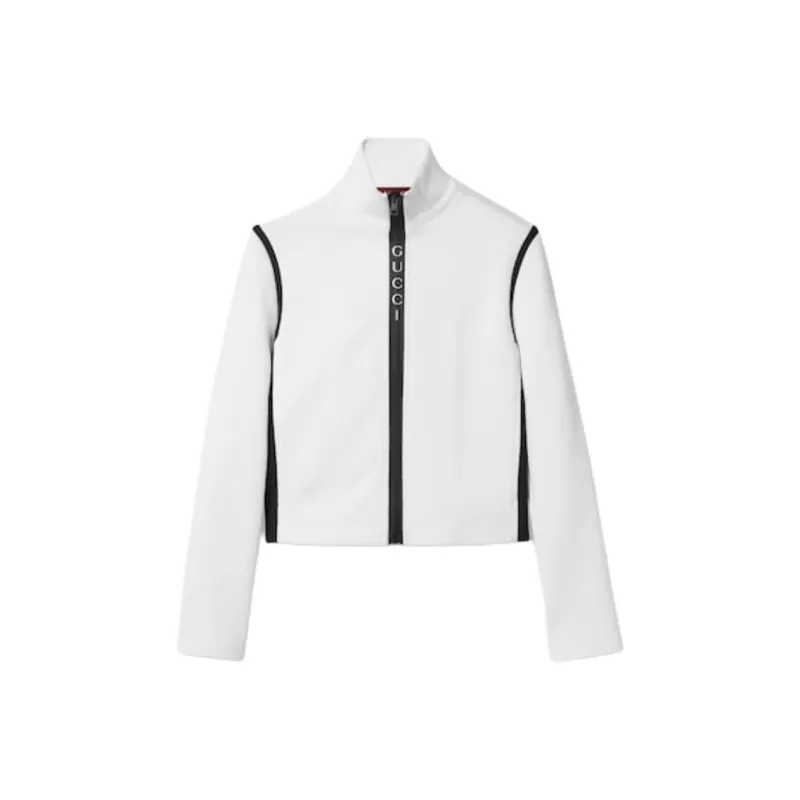 GUCCI Jersey Jacquard Zip Jacket-0