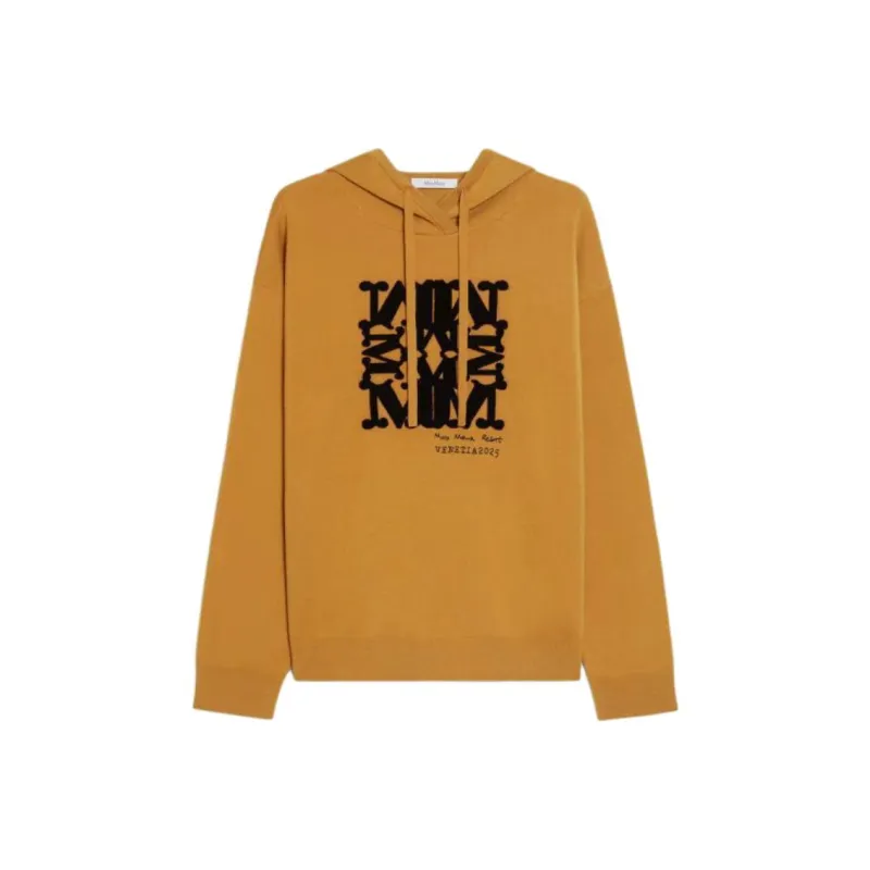 MaxMara Drawstring Long Sleeved Hoodie-0