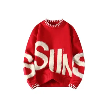 MASGLO Knitwear Unisex Red