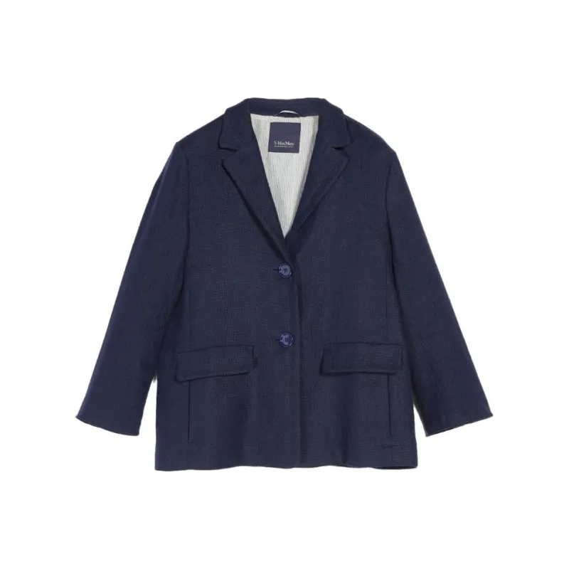 'S MAX MARA Business Suit Coat Women's Dark Blue-0