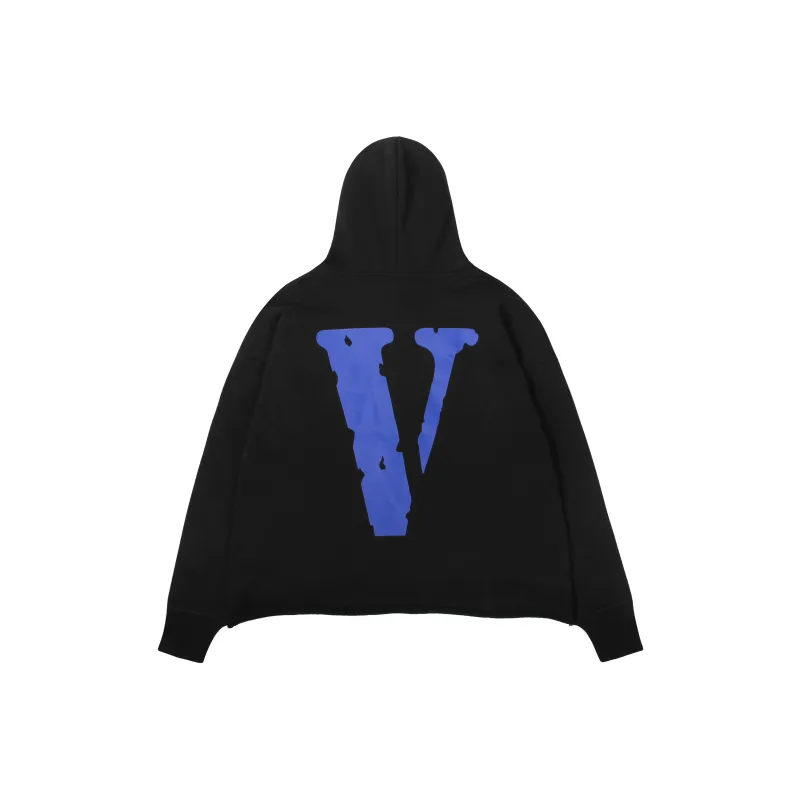 VLONE Sweatshirt Unisex Black Blue-1