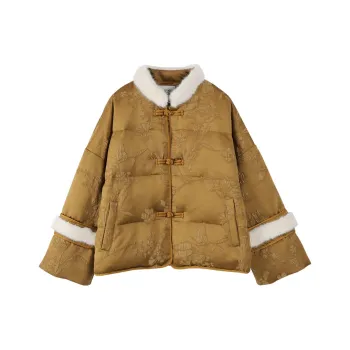 TOUCH Down Jacket Women's Khaki Yellow