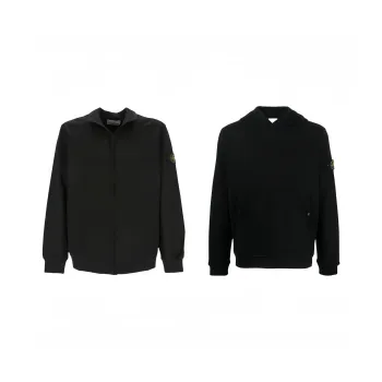 STONE ISLAND Casual Sportswear Unisex Black