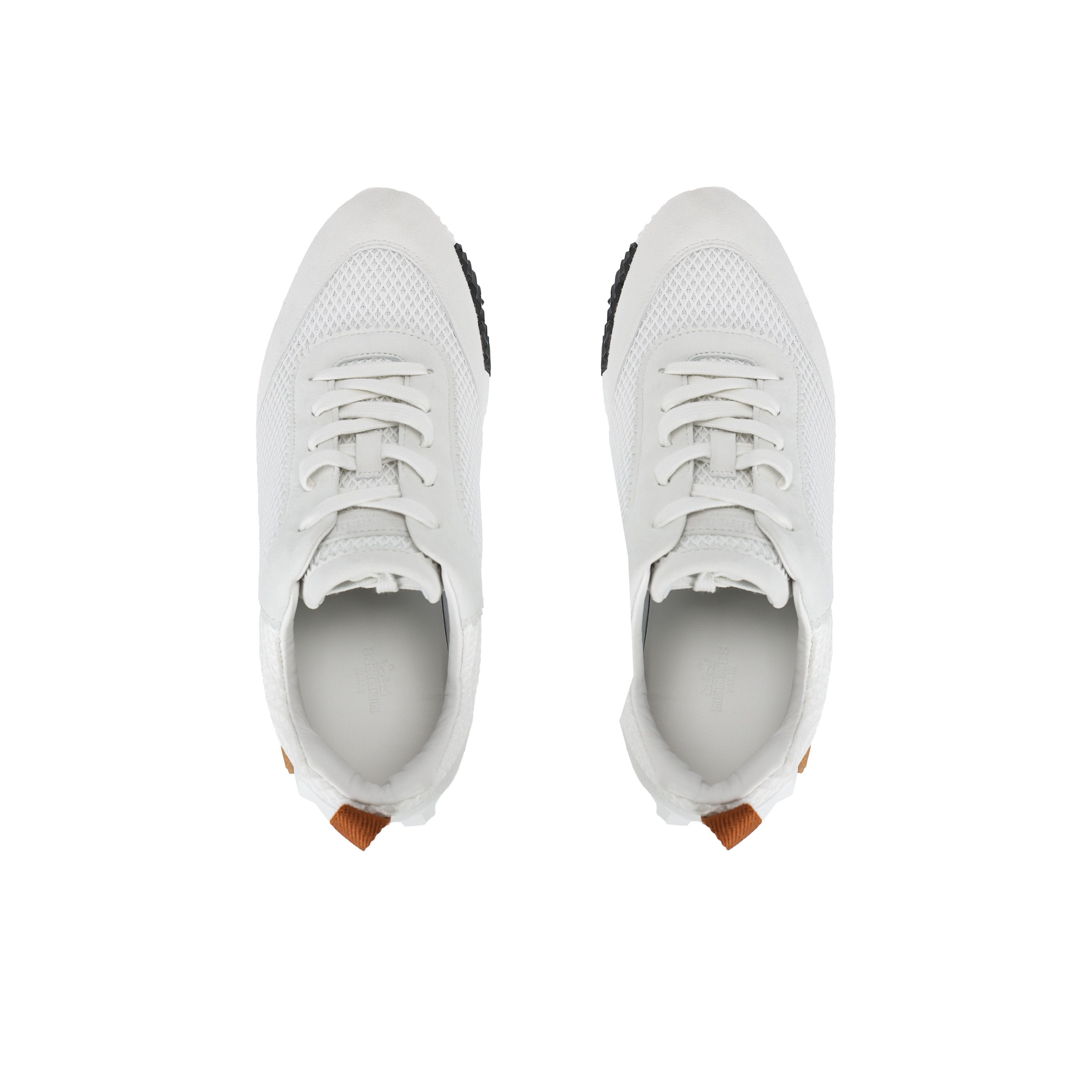 HERMES Casual Shoes Men Low-Top White - POIZON