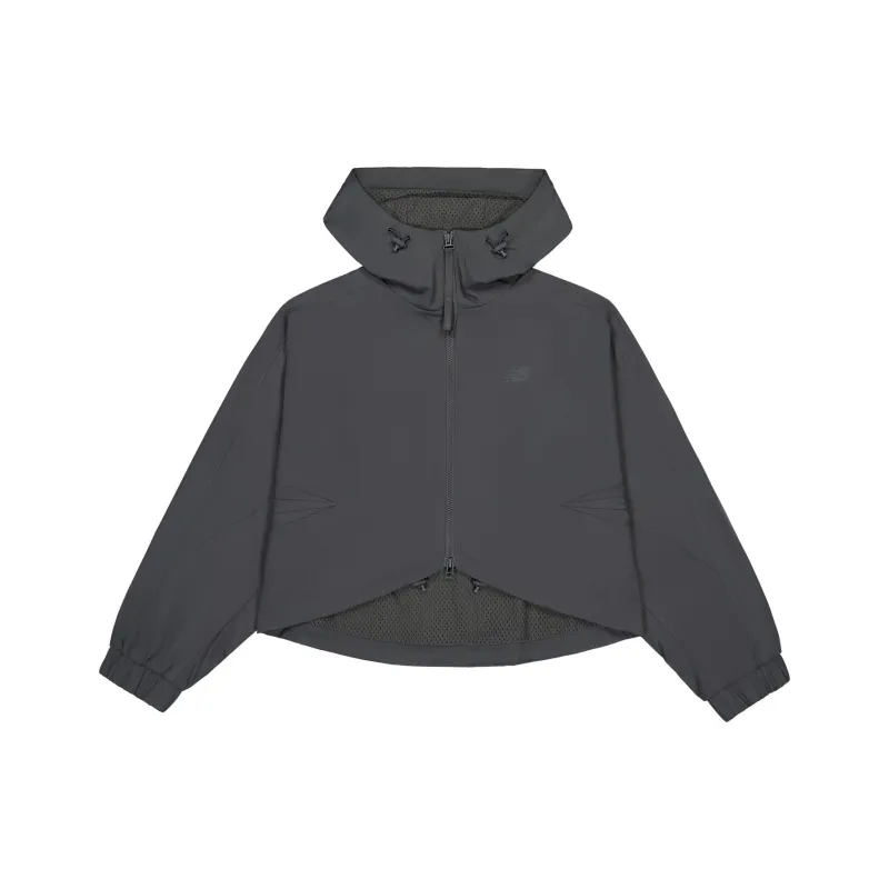 New Balance Jackets & Coats Women's Black Asphalt Cyan-0
