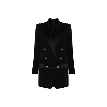 BALMAIN Business Suit Coat Women's Black