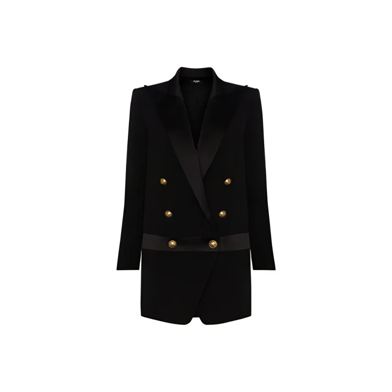 BALMAIN Business Suit Coat Women's Black-0