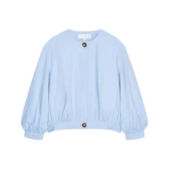ZARA Jackets & Coats Women's Light Blue