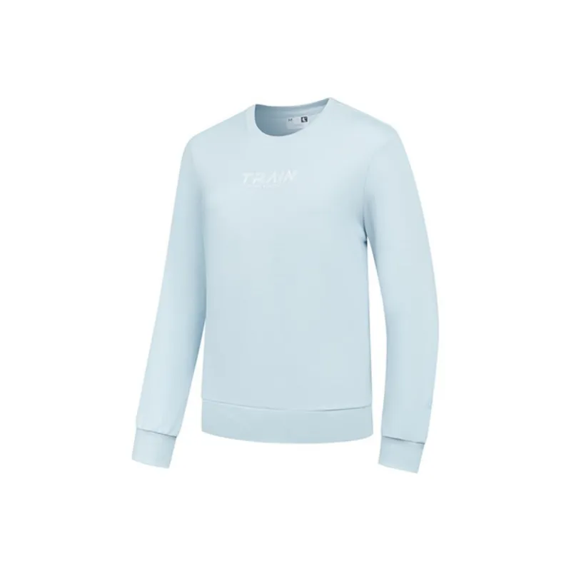 QIAODAN Sweatshirt Women's Foam Blue-0