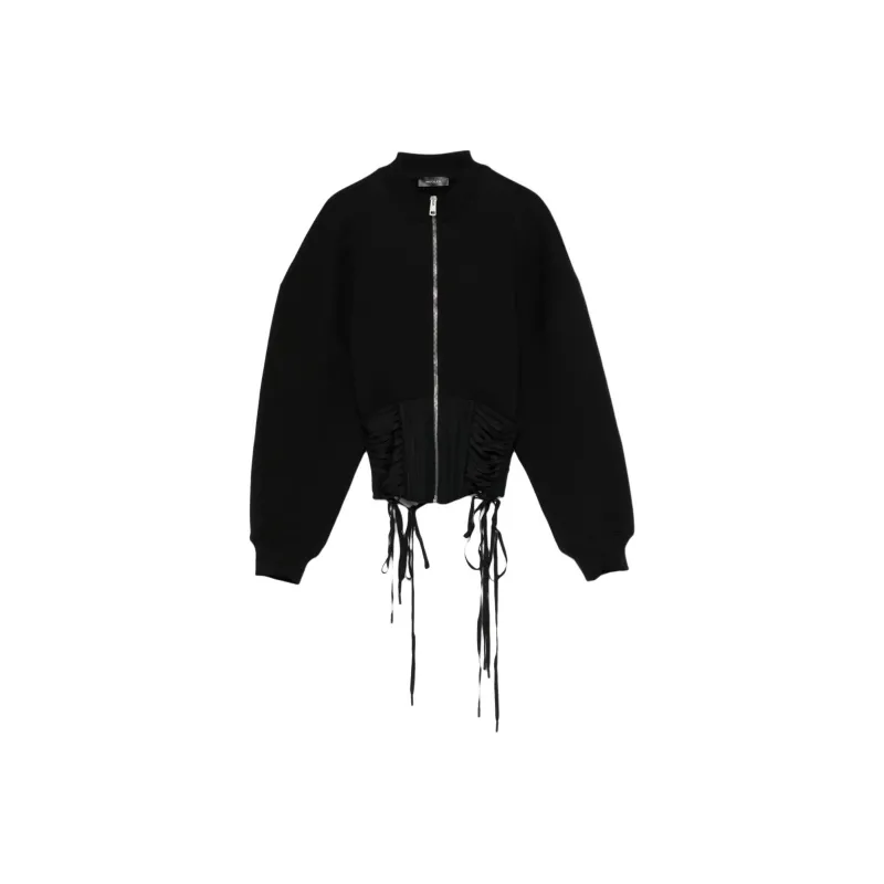 Mugler Laced Corset Sweatshirt-0