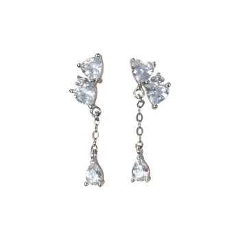 OGDAID S925 Silver Earrings Women's