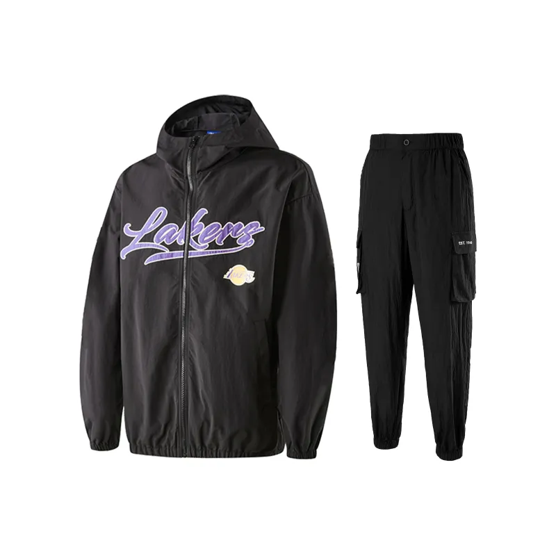 NBA Los Angeles Lakers League Edition Casual Sportswear Unisex Black-0