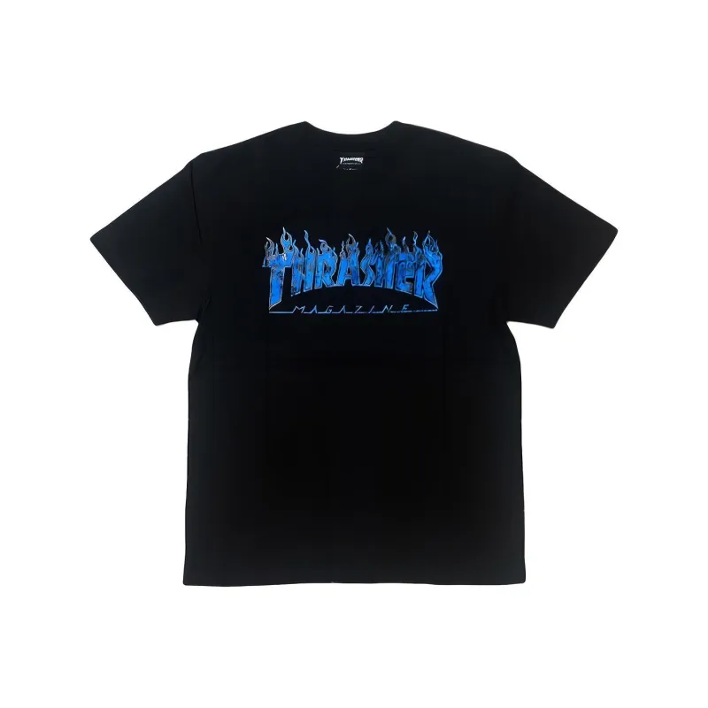 Thrasher T Shirt Japan Version Unisex Black-0