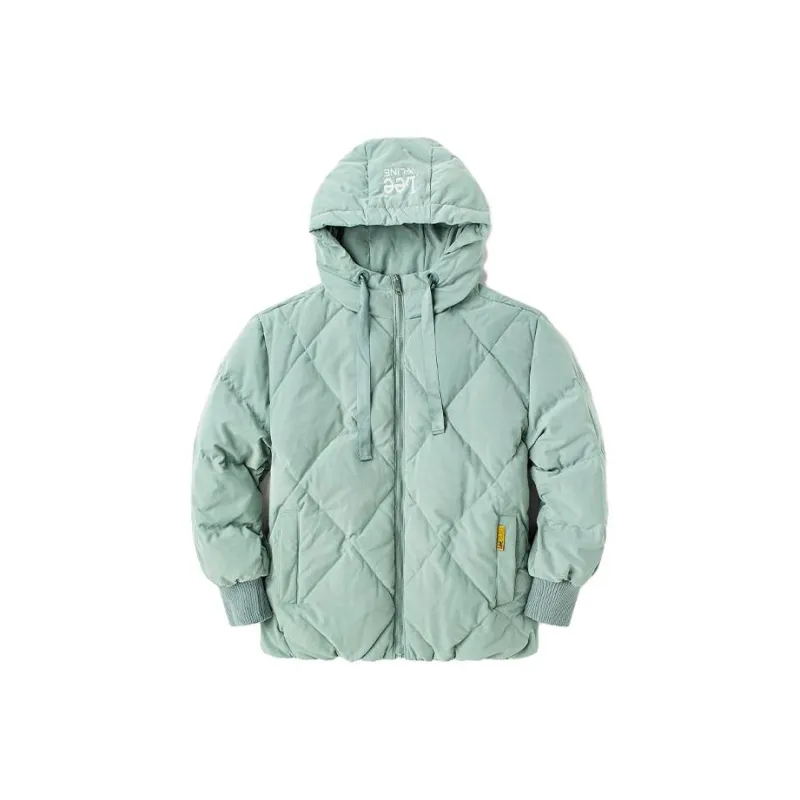 Lee Xline Down Jacket Women's Silver Gray Blue-0