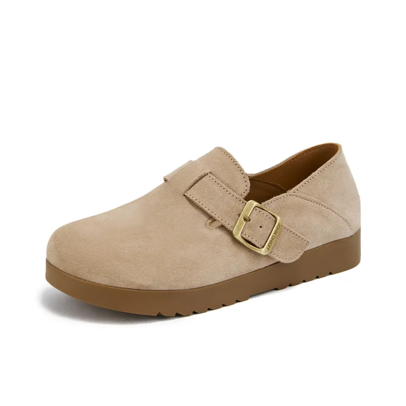 La Chapelle Women's Casual Shoes Low Heel Women's Sand-1