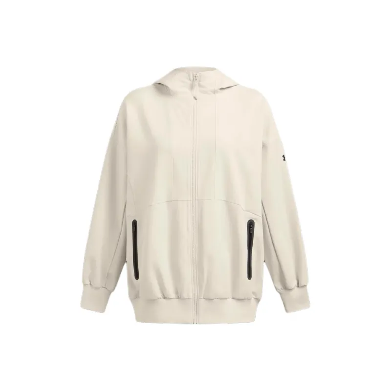Under Armour UA UNSTOPPABLE Jackets & Coats Women's Peak White-0
