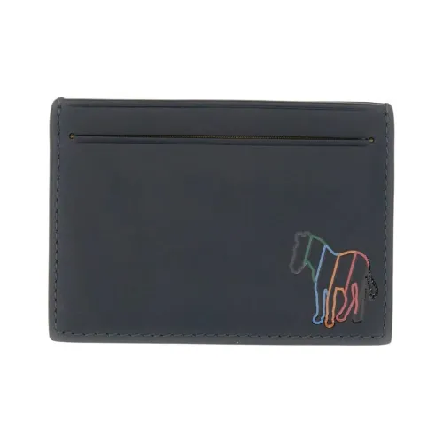 Paul Smith Cow Leather Card Holder Men's Black