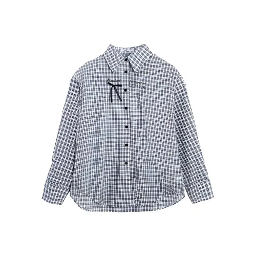 MUSTOFF Shirts Women's Blue