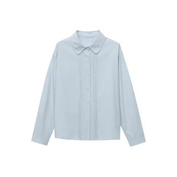CHARM PICK Shirt Women's Lake Blue