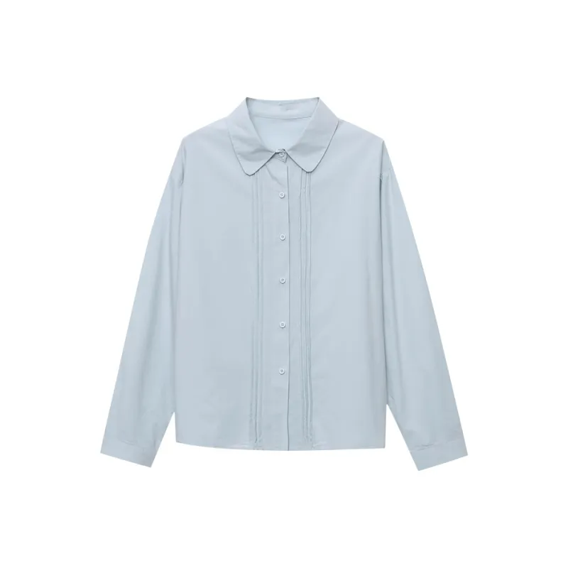 CHARM PICK Shirt Women's Lake Blue-0