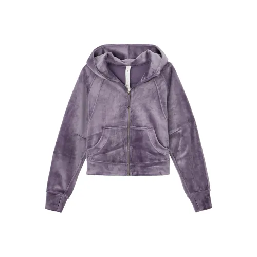 Lululemon Scuba Oversized Full-Zip Velvet Sweatshirt Women's