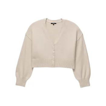 Vans Bailey Cardigan Sweater Knitwear Women's Oat