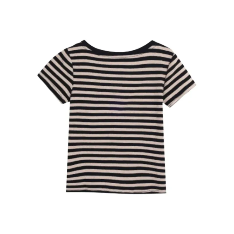 Mu Xiao Xin Set in Sleeve T Shirt Women's-1