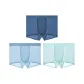Cerulean+Sky Blue+Thousand Grass Green