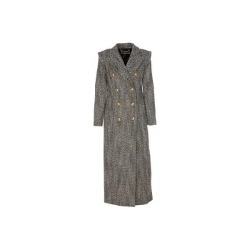 Elisabetta Franchi Coat Women's Black