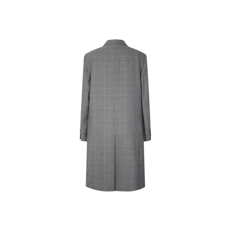 Calvin Klein Coats Men VML Gray Plaid-1