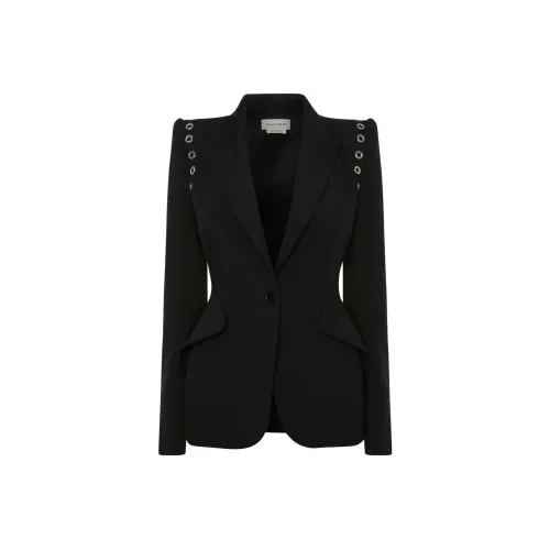 Alexander McQueen Business Suits Women's Black