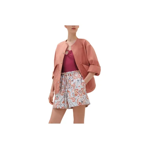 HERMES 2025 Spring And Summer Collection Jackets Coats Women's Rosewood Pink