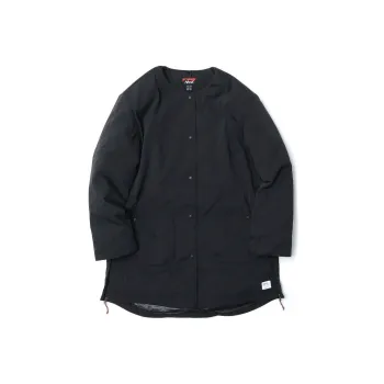 NANGA HINOC RIPSTOP INNER DOWN LONG CARDIGAN W WOMEN Down Jacket Women's Black