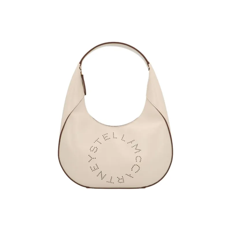 Stella McCartney PU Shoulder Bag Small Size Women's White-1