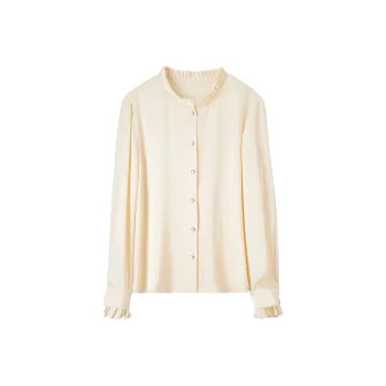 SENTUBILA Shirt Women's Apricot