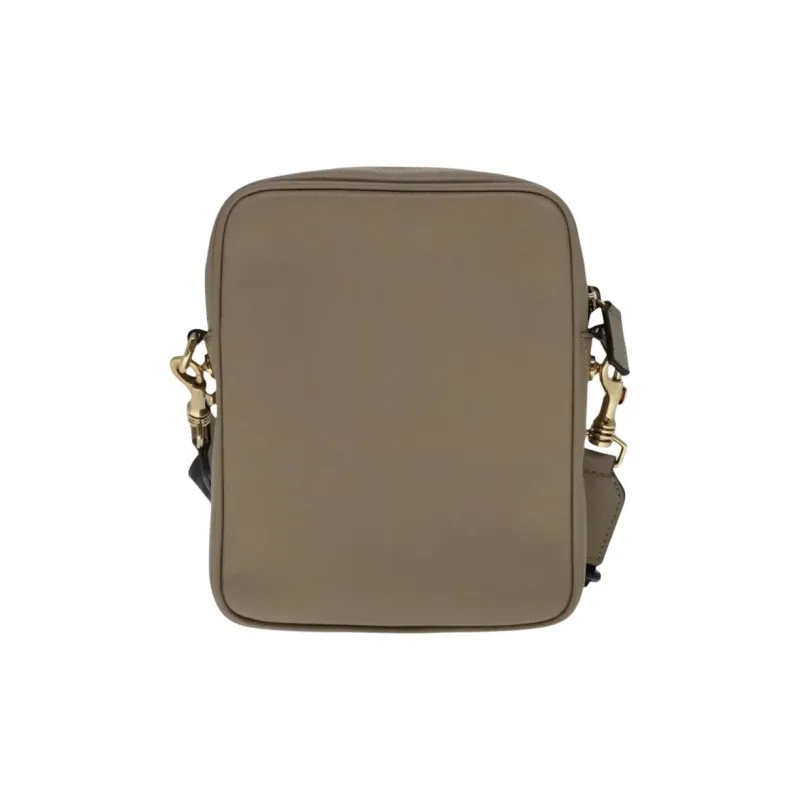 FANSIZHE Leather Shoulder Bag Men's Olive Green-1