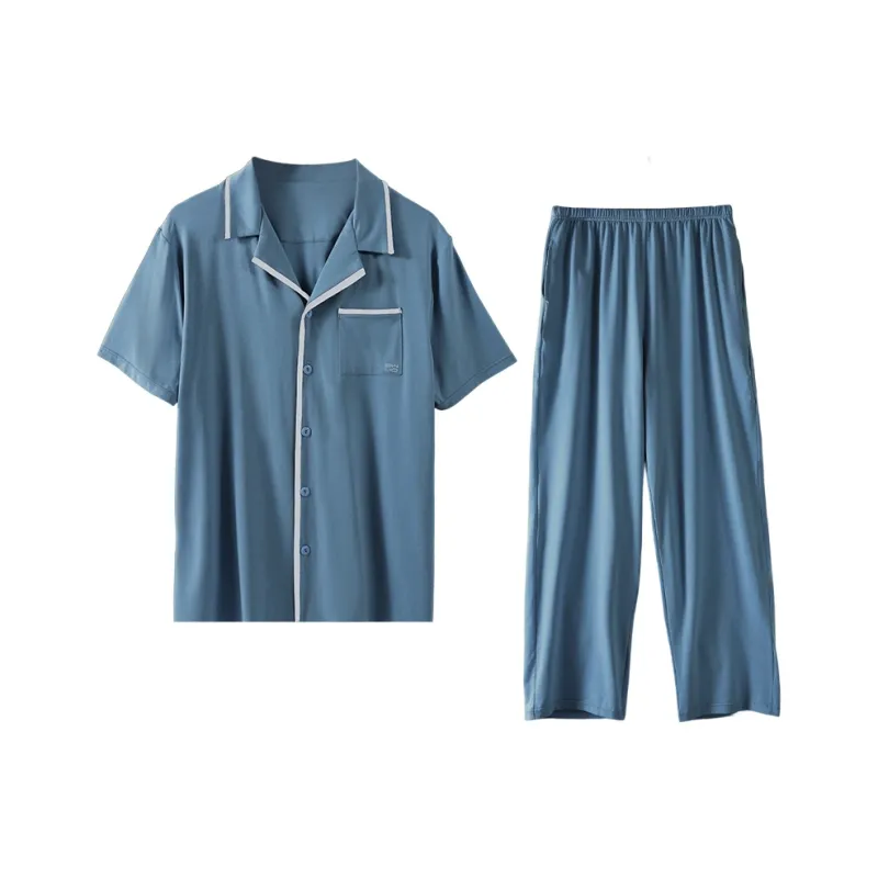 H YXIANG Men Pajama Sets-2